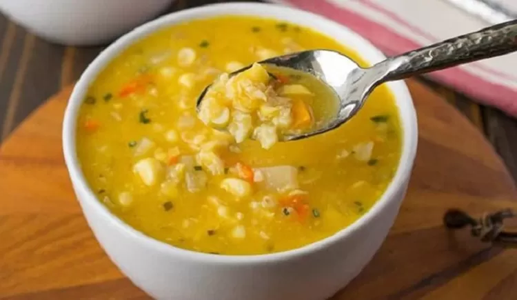 Bubur jagung lezat.*