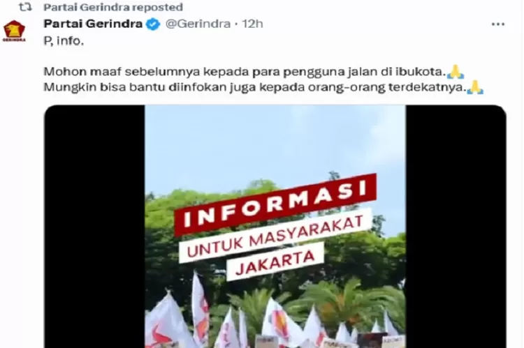 Twitter Gerindra.