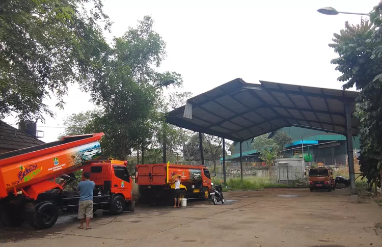 Proyek PLTSa TPSA Sumur Batu, Bantargebang, Kota Bekasi yang dimenangkan PT Nusa Wijaya Abadi (WNA) pada tahun 2019 gagal beroperasional. (FOTO: Dharma/) 