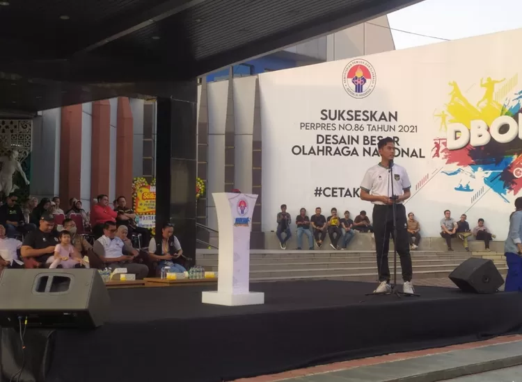 Deputi Bidang Pemberdayaan Pemuda Prof Asrorun Ni’am Sholeh menyebut dengan digelarnya Festival Pemuda 2023 menyambut Hari Sumpah Pemuda sebagai sarana menyampaikan berbagai ide dan gagasannya dengan melakukan olahraga, olahrasa dan olahkarya
