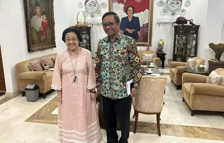 Mahfud MD diundang ke kediaman Megawati jelang pengumuman bakal cawapres Ganjar Pranowo