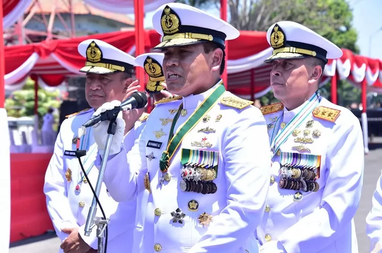 Kepala Staf Angkatan Laut Laksamana TNI Muhammad Ali.