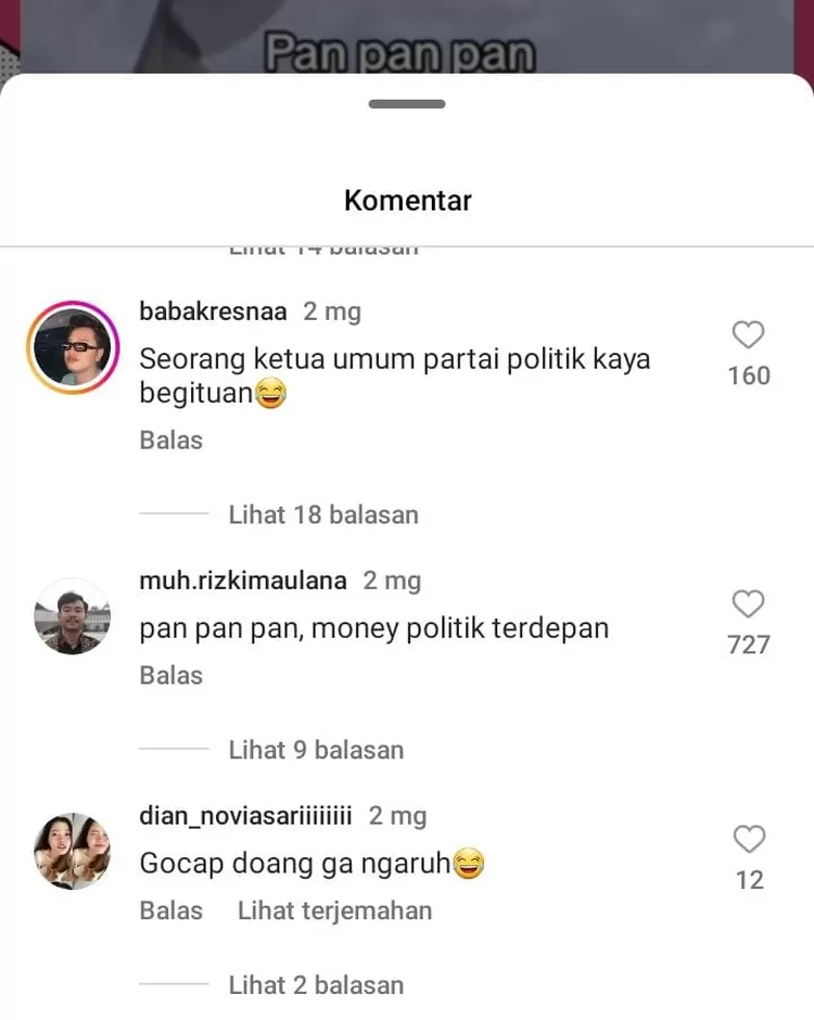 Komentar Netizen Saat Zulkifli Hasan Bagi Duit GocaPAN