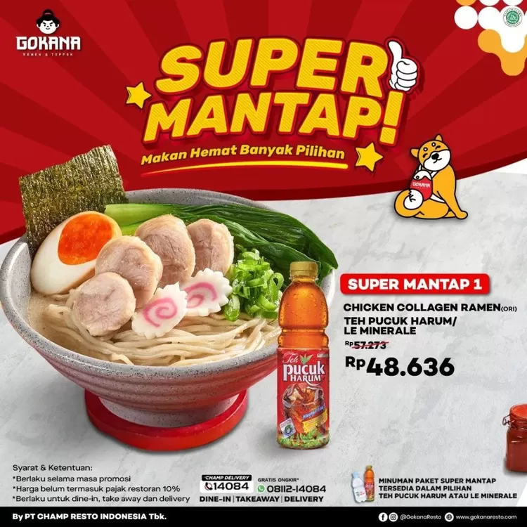 Promo harga spesial Gokana Oktober 2023 (instagram.com/gokanaresto)