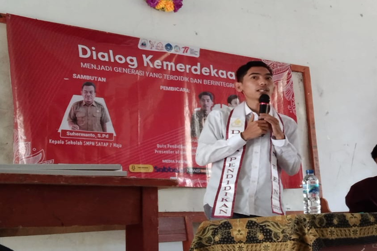 Di Acara Dialog Kemerdekaan, Duta Pendidikan Banten: Pendidikan Bukan Hanya di Sekolah Saja!