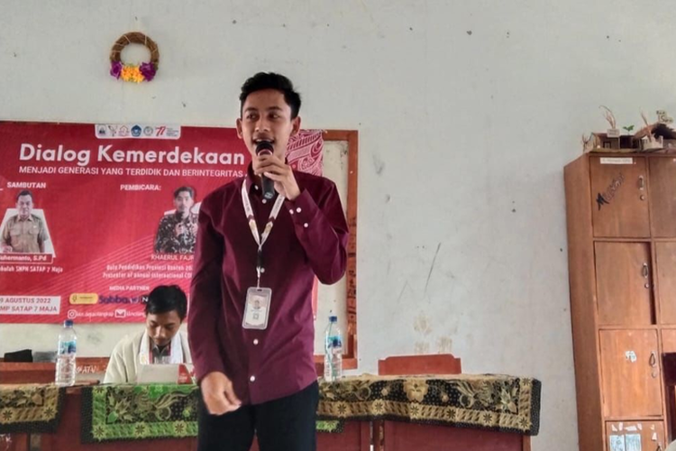 Mahasiswa Kukerta UIN SMH Banten Gelar Seminar Pendidikan di SMPN Satap 7 Maja Lebak