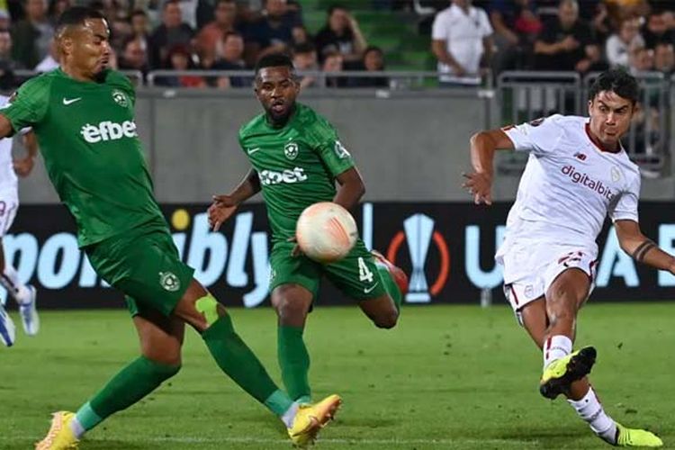 Hasil Liga Europa: AS Roma Tumbang 1-2 di Kandang Ludogorets