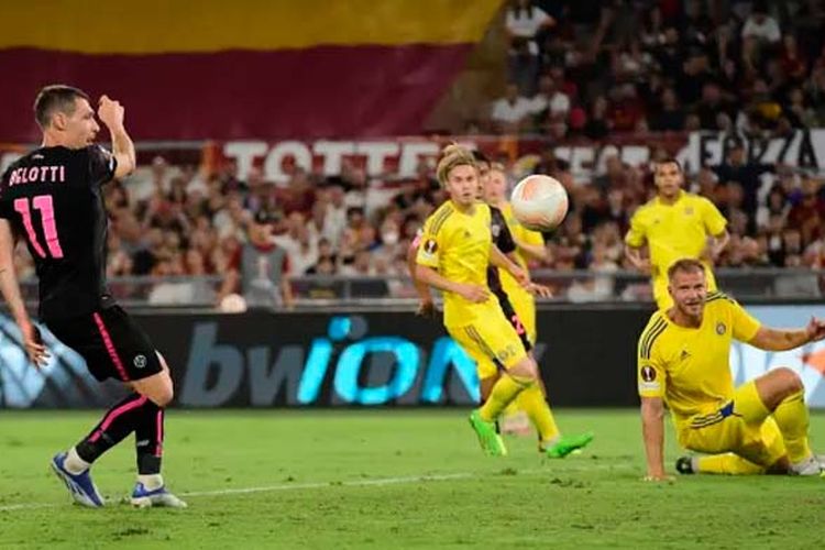 Hasil Liga Europa: AS Roma Menang Telak 3-0 Atas HJK