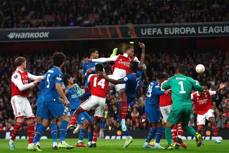 Hasil Liga Europa: Gol Granit Xhaka Bawa Arsenal Kalahkan PSV Eindhoven