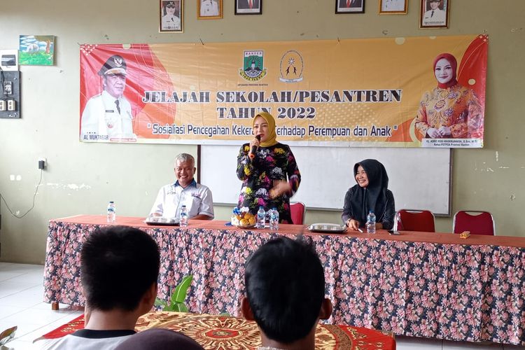 DP3AKKB Banten Sosialisasi Pencegahan Kekerasan Perempuan dan Anak di Pandeglang