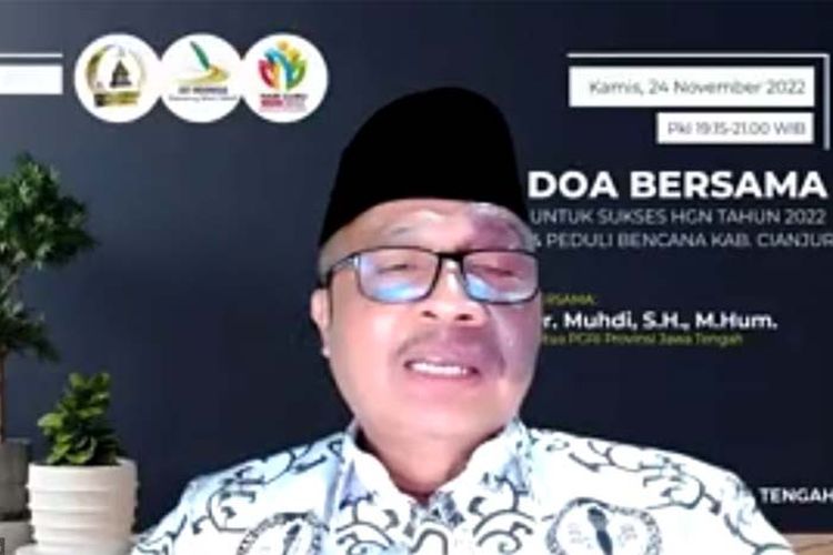 Doa Bersama JSIT Jawa Tengah Jelang Puncak Hari Guru Nasional 2022, Ini Pesan Ketua PGRI