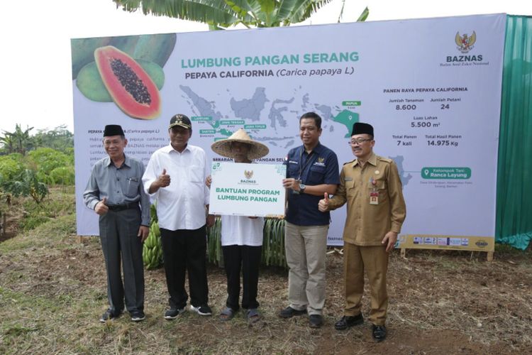 Apresiasi Lumbung Pangan BAZNAS, Pemprov Banten Dorong Kolaborasi  Penguatan Ketahanan Pangan