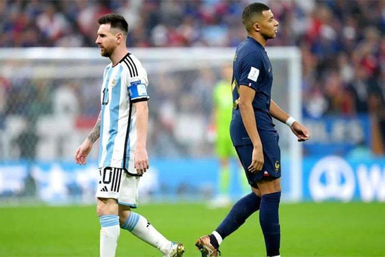 Waduh, Begini Interaksi Pertama Messi dan Mbappe Setelah Piala Dunia, Beneran Tak Akur?