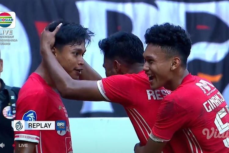 DRAMATIS! Persija Jakarta Berhasil Tumbangkan Bali United di Masa Injury Time