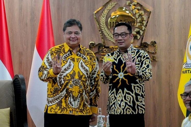 TERKUAK Alasan Gubernur Jawa Barat Ridwan Kamil Bergabung dengan Partai Golkar