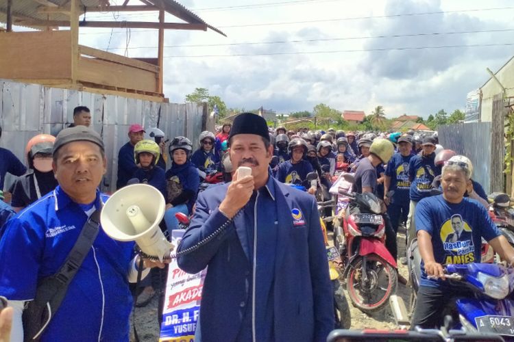 2.000 Kader Partai NasDem Kota Serang Menyemut Sambut Anies Baswedan di Kawasan Palima