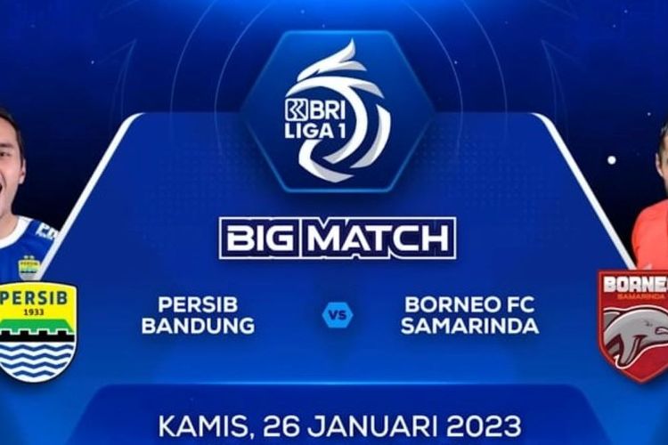 Catat! Ini Jadwal Liga 1 Hari Kamis, Persib Bandung Vs Borneo FC