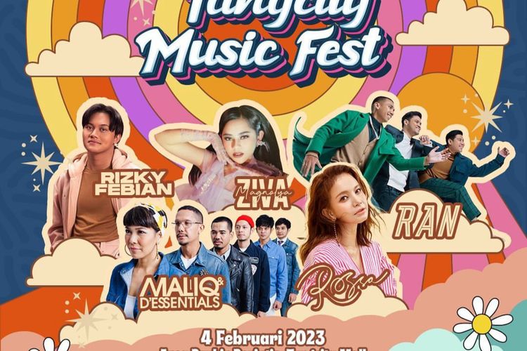 Festival Music Tangerang City, Hadirkan Rizky Febian Hingga Rosa