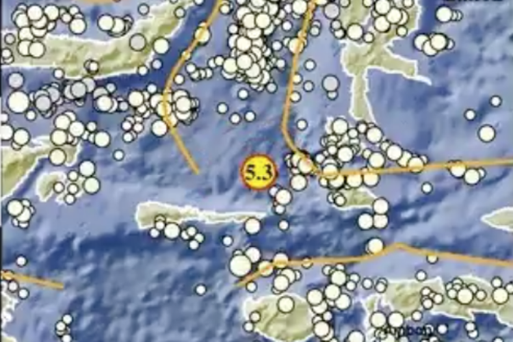 Info Gempa Terkini Minggu 5 Februari 2023, Dalam 10 Jam 5 Wilayah Diguncang Gempa: Terbesar di Maluku Utara