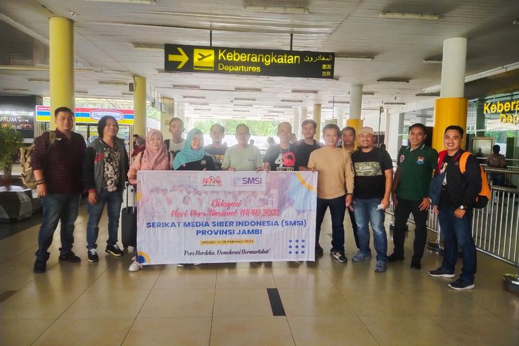Hari Ini Gelombang Kedua Delegasi SMSI Provinsi Jambi Menuju HPN 2023 di Medan