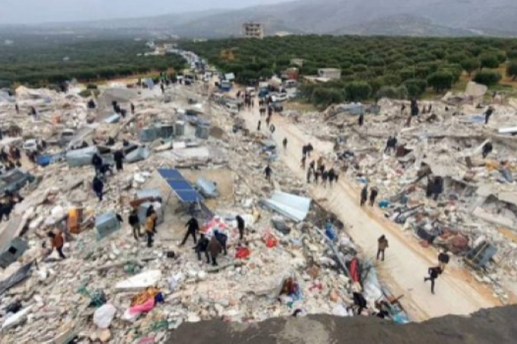 Tangis Pilu Gempa Turki dan Suriah yang Tewaskan Ribuan Orang: Kami Hancur...Kami Hancur...Ya Tuhan