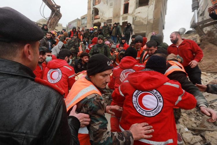 Korban Bertambah, Potret Evakuasi Korban Gempa Turki Bikin Hati Teriris