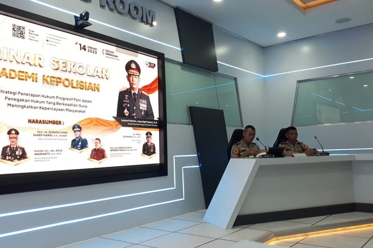 Bahas Penerapan Hukum Progresif, Kapolri Hadiri Seminar Sekolah Akpol Semarang