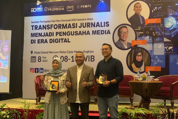Peringati HPN 2023 di Medan, Promedia Teknologi Indonesia Gelar Seminar
