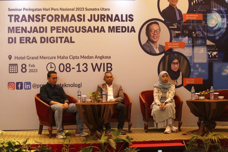 Ceo ProPS dan Perwakilan AWS Turut Berpartisipasi Dalam Seminar Promedia Teknologi Indonesia