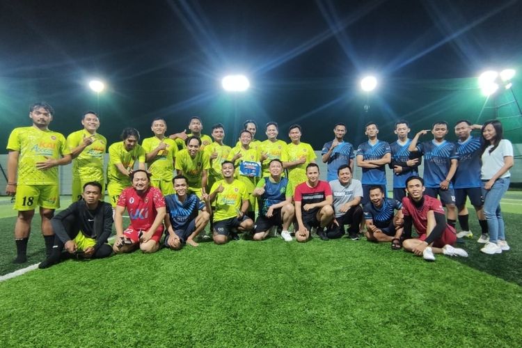 Sambut HPN 2023, Hotel Aruss Semarang Gelar Fun Football Bersama Jurnalis FC