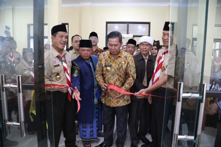 Walikota Syafrudin Resmikan Gedung Kwarcab Kota Serang, Masjidnya Dibangun Rp1 Miliar