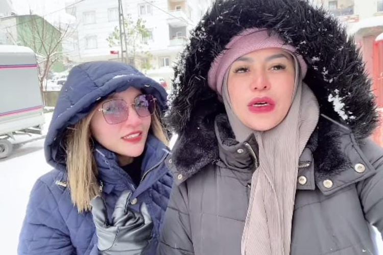 Begini Kondisi Cinta Penelope dan Indah Sari Pasca Gempa Turki: Kami Baik-Baik