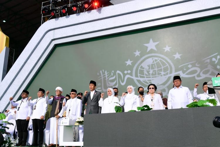 Presiden Jokowi :  Pemerintah Dukung NU Bangun Peradaban Dunia