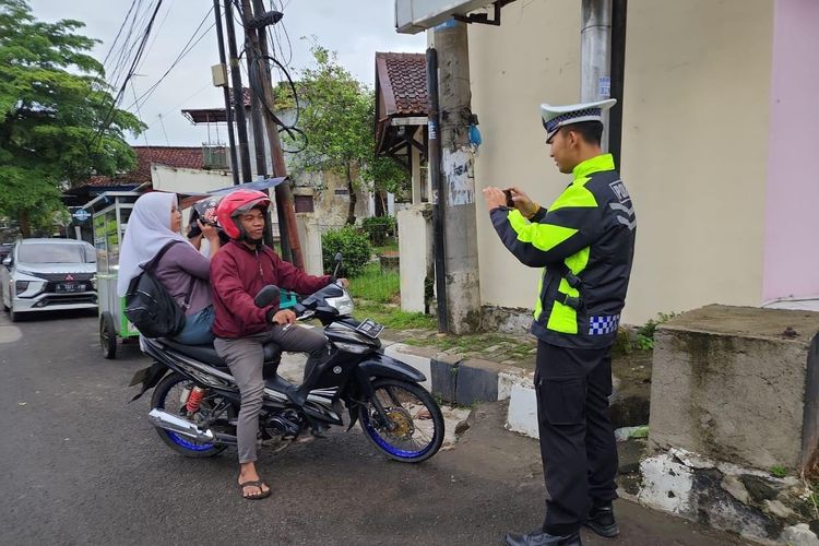 Ciptakan Kenyamanan dan Keselamatan Lalu Lintas, Satlantas Polres Lebak Gelar Operasi Keselamatan