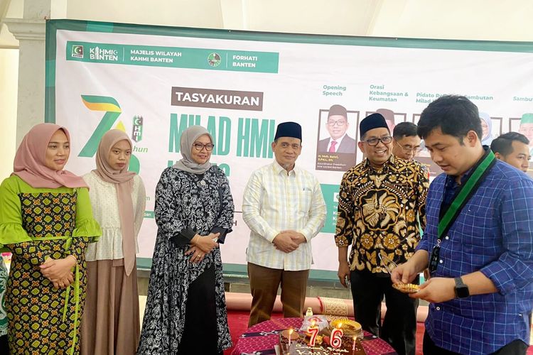 MW KAHMI Banten Peringati Milad HMI ke 76 Tahun, Moh Bahri: HMI Telah Banyak Berkontribusi untuk NKRI