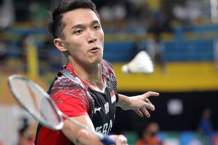 Hong Kong Open 2023, Jonatan Christie Hancurkan Kenta Nishimoto