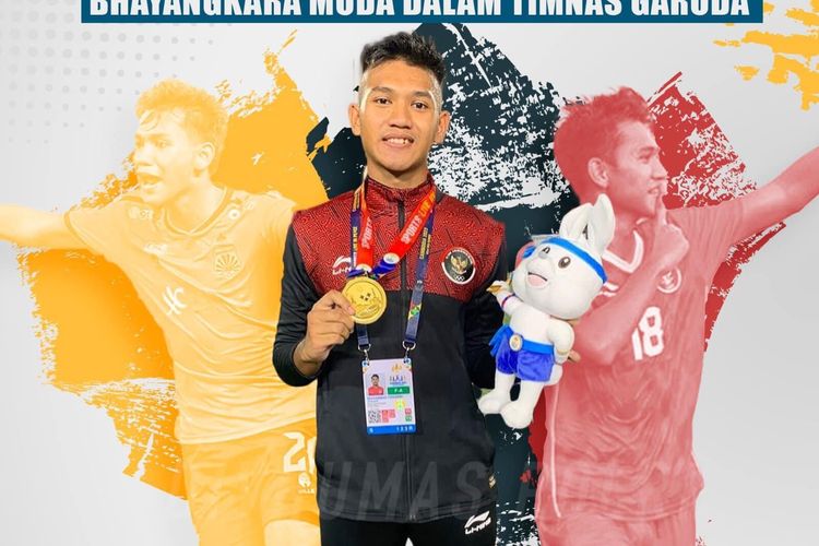 Inilah Sosok Titan Agung, Bhayangkara Muda dalam Timnas U22 Peraih Medali Emas Sepakbola Sea games 2023
