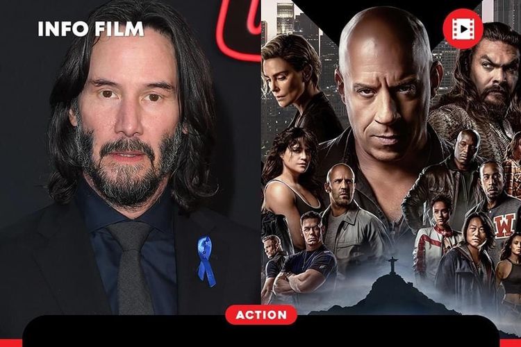 Ini alasan Keanu Reeves Batal Bintangi Peran dalam Film Fast X, ini Bocorannya