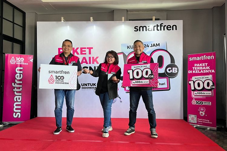 Dukung Generasi Kreatif, Smartfren Launching Paket 100 GB Harga Rp 100.000