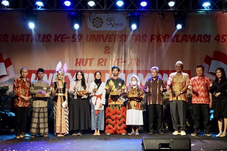 UP 45 Gelar Dies Natalis Unity in Harmony, Momen Merdeka Dalam Keberagaman