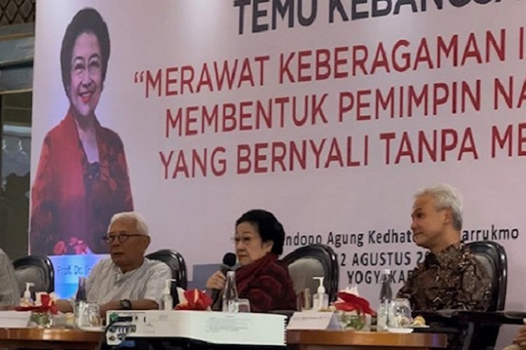Megawati dan Ganjar Sapa Relawan di Yogya, Dipesan Jaga Kebhinekaan Indonesia