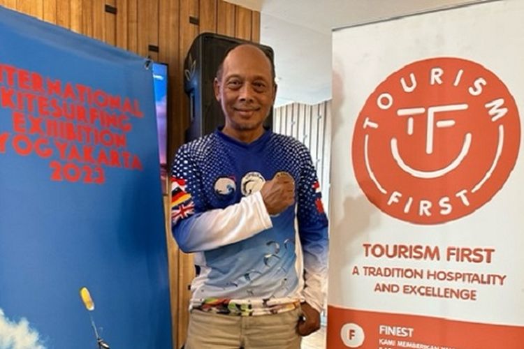 Laguna Depok Jadi Venue Kitesurfing Exhibiton 2023, Turis Asing Punya Opsi Perpanjang Liburan di Yogya