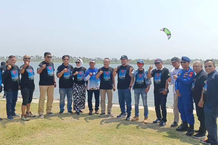 Laguna Depok Jadi Venue Kitesurfing Exhibition