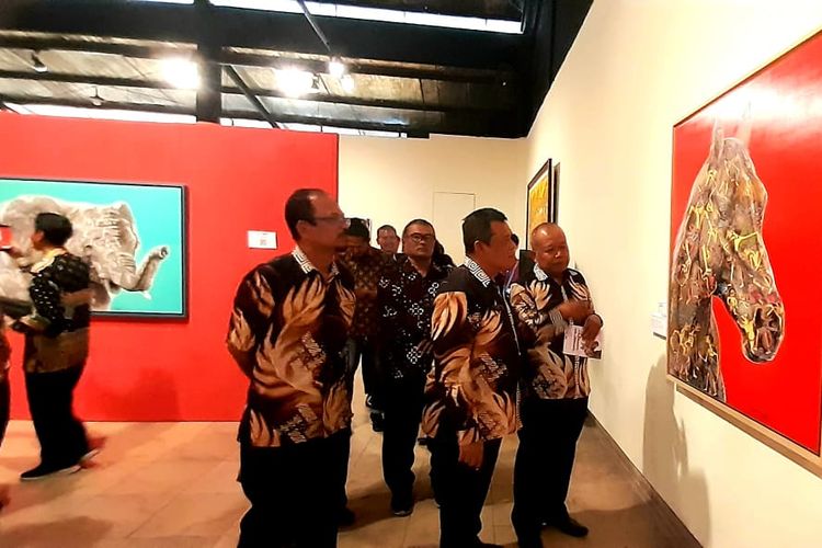 Pameran 'Amongpraja, Amongjiwa' Angkat Keistimewaan DIY Lewat Karya Rupa