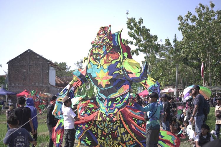 Ngaran Kite Festival 2023 Bagian dari Sleman Creative Week Lestarikan Dolanan Tradisional