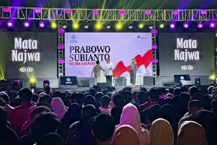 Prabowo Sebut Cita-cita Indonesia Ikut Piala Dunia Saat Bicara di UGM