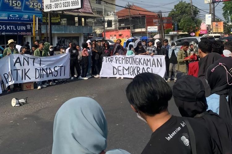 Mahasiswa DIY Ingatkan Cengkraman Politik Dinasti