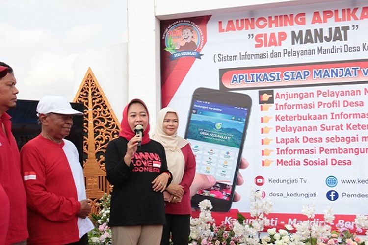  Siap Manjat, Inovasi Aplikasi Desa Digital Kedungjati