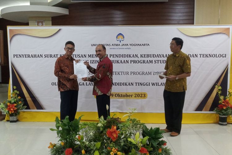  UAJY Buka Program Doktoral Arsitektur