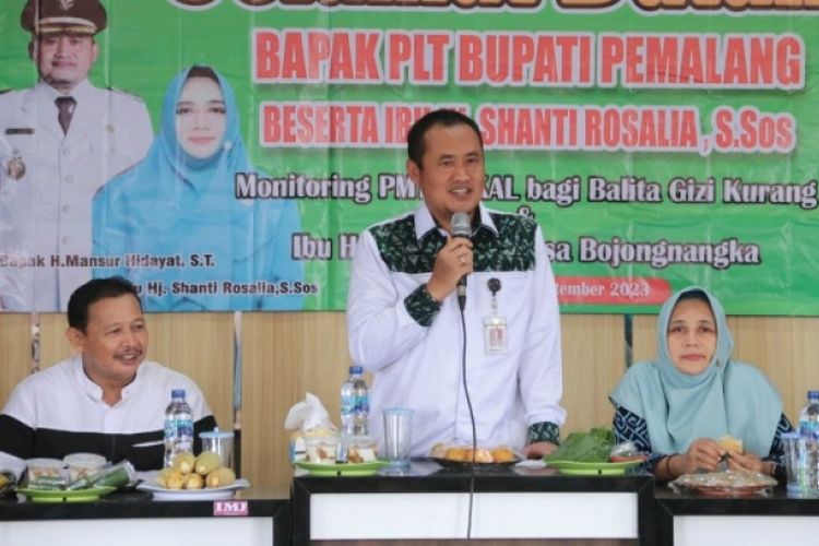 Cegah Stunting Plt Bupati Pemalang Ajak Olah Makanan Bergizi di Sekitar Kita